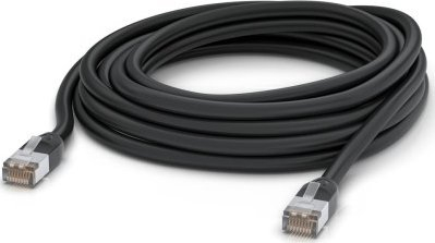 Kabllo rrjeti Ubiquiti UACC Patch outdoor Cat5e, 8m, e zezë