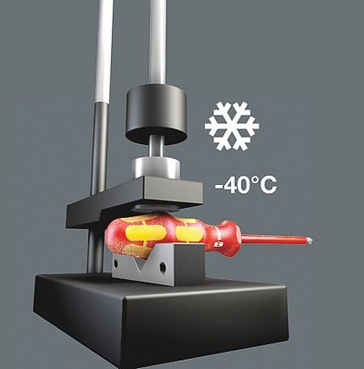 Set kaçavidash Wera Kraftform Series 100, 7 copë, bosht i reduktuar, dorezë ergonomike