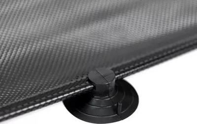 Ролетни за сонце за автомобил Car Roller Blind 23497, сет со 2 парчиња, универзално монтирање, црна