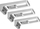 Set llamba LED poshtë dollapit Artus Adviti AD-OM-6475L4/G, 3x3W, 4000K, gri
