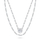 Qafore për gra Brilio Silver NCL119W, e argjendtë