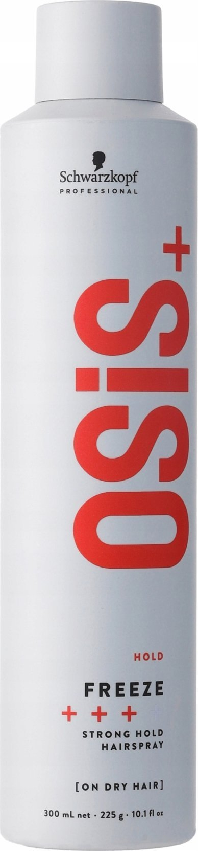 Lак за коса Schwarzkopf Osis Freeze, силно фиксирање, 300ml