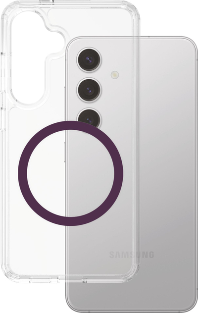 Kapak telefoni PanzerGlass Urban Combat për Samsung Galaxy S25, i përshtatshëm me karikim QI, i zi