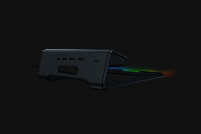 Mbajtëse për laptop Razer Stand Chroma V2 (RC21-01680100-R3M1), e zezë