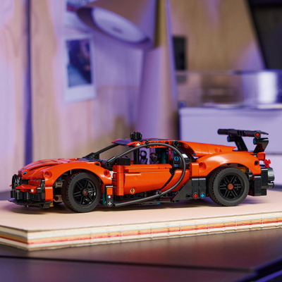 Lodër ndërtimi LEGO Bugatti Chiron Pur Sport 42222, set ndërtimi, makinë sportive, shumëngjyrëshe