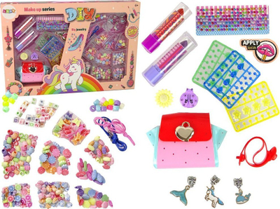 Set lojërash Leantoys Makeup and Jewelry, për kalamoj, me shumë ngjyra