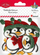 Ngjitëse Titanium - Pinguinë 3D, 6 copë