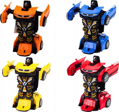 Lodër Auto Robot 2n1, kthehet nga makinë në robot, me plot ngjyra