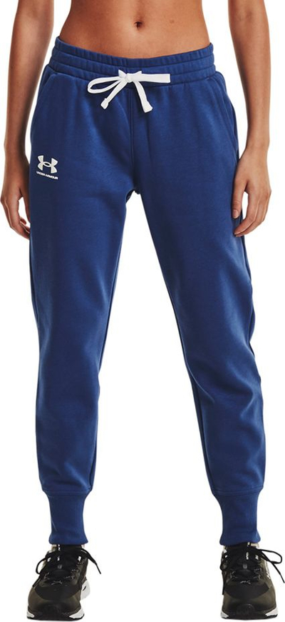 Tuta sportive për goca Under Armour Rival Fleece Joggers W 1356416, me fleece, blu e errët
