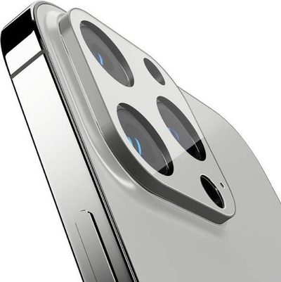 Xham mbrojtës për kamerë Spigen Optik Apple iPhone 13 Pro / 13 Pro Max (2 copë), i argjendtë