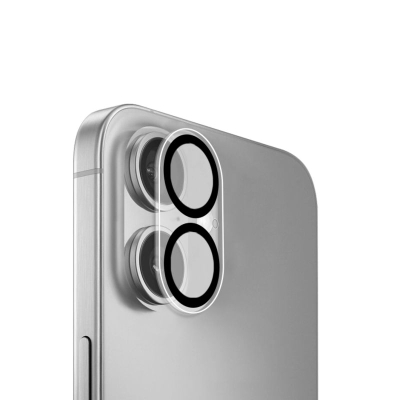 Mbrojtës kamere Puro PUSDGLIPHONE17, xham i fortë, për iPhone 17 dhe iPhone 16, transparent