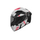 Helmeta integrale Airoh Connor Omega, ECE 22.06, matt black light grey red, XL