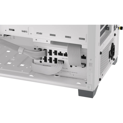 Напојување Corsair RM1000x Shift, 1000W, ATX, целосно модуларно, бело