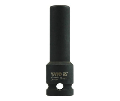 Çelës tub goditës YATO YT-1031, 11mm, 1/2", i zi