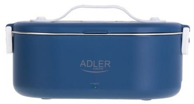 Сет ланчбокс Adler AD 4522, 2 електрични садови, термо торба, сив