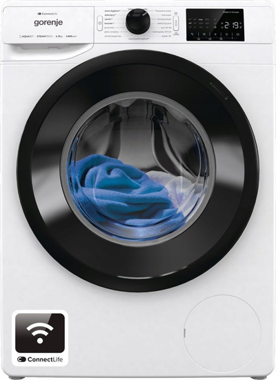Lavatrice Gorenje WPNA94A1TWIFI/PL, 9 kg, WiFi, e bardhë