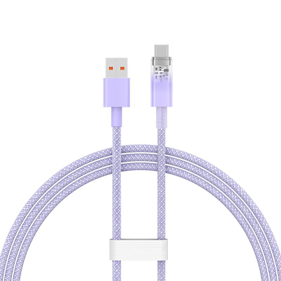 Kabllo USB Baseus Explorer CATS010405, USB A me USB C, 100W, 1m, vjollcë