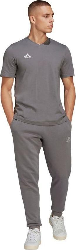 Bluzë sportive adidas Entrada 22 Tee M HC0449, pambuk, për meshkuj, e bardhë