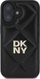 Mbulesë telefoni DKNY Quilted Stack Logo për iPhone 16 6.1", e zezë