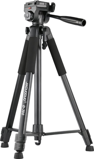 Tripod fotografik High And Stable, 57–170 cm, alumin, i zi