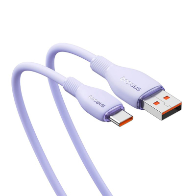 Kabllo USB në USB-C Baseus Pudding, 100W, 2m, bojëqielli e errët