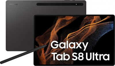 Tablet Samsung Galaxy Tab S8 Ultra, 14.6'' (37 cm), 512 GB, i hirtë