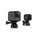 Set tripodësh për kamera GoPro Tripod Mounts me mini tripod, Quick Release, ngjyrë e zezë