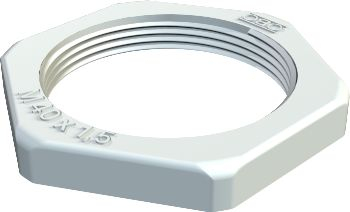 Arrë fiksuese plastike OBO Bettermann 116 M32 SGR, PG32, set 50 copë, gri