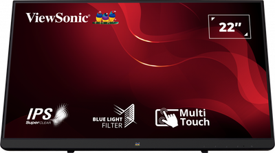 Monitor me prekje ViewSonic TD2230, 22", IPS, Full HD, i zi