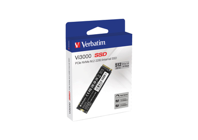 SSD i brendshëm Verbatim Vi3000, M.2 PCIe NVMe, 512GB