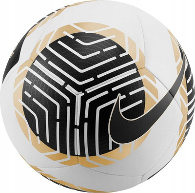 Top futbolli Nike Pitch, 12 panele, për stërvitje, i bardhë
