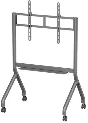 Stativ mobil për monitor Brateck TTF19-69FW, metalik, me rrota, gri
