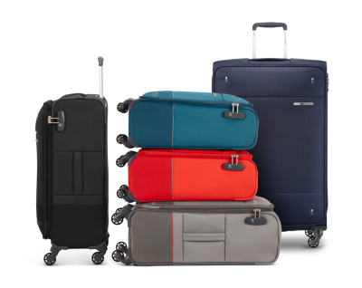 Valixhe Soft Me 4 Rrota Samsonite Base Boost 55/20 Ngjyrë E Zezë