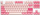 Tastierë gaming Ducky One 3 Gossamer Pink TKL, mekanike, Cherry MX Ergo Clear, rozë
