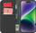 Këllëf me kapak SBS Puro Eco Leather për iPhone 15 Pro Max, me xhepa karta, i zi
