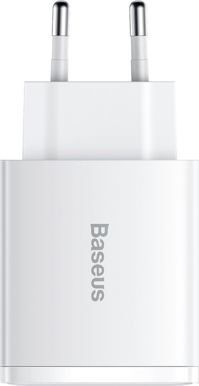 Karikues muri Baseus CCXJ-E02, 30W, 2x USB-A 1x USB-C, i bardhë