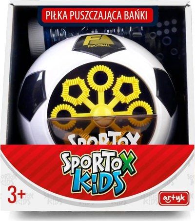 Играчка со меурчиња од сапуница ARTYK Soap Bubbles Ball, 14x13x13 cm, на батерии, повеќебојна