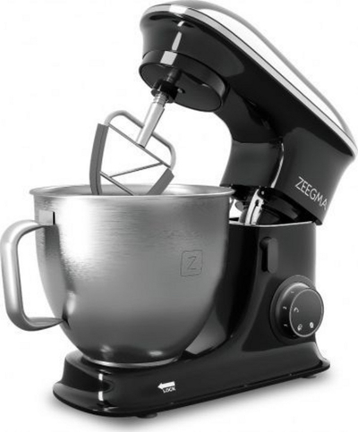 Mikser për kuzhinë Zeegma Robot Planeet Chef, i argjendtë/zi