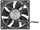 Ventilator PC Delock axial, 80 x 80 x 25 mm, 24 V DC, i zi