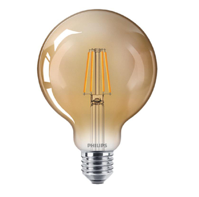 Llambë Philips Vintage LED E27, 4W 400 lumen, 2500K e ngrohtë