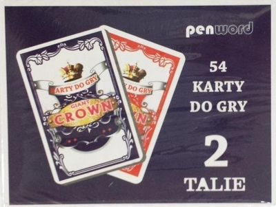 Игрални карти Penword Playing Cards 54 2 Decks, 2 шпила, 54 карти