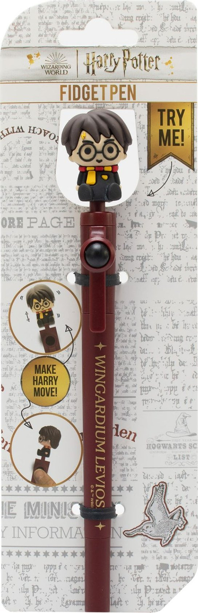 Stilolaps Harry Potter Ballpoint, me figurë dekorative, fidget, me shumë ngjyra