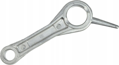 Krah lidhës për kompresor ajri Geko G80301, 226mm, aliazh metali, argjendtë