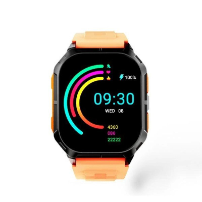 Ora inteligjente HiFuture FutureFit Ultra3, ekran 2.01", Bluetooth 5.2, portokalli