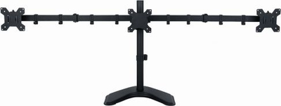 Носач Art RAMART L-22N за 3 монитори, 13"- 27", црн