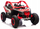 Makinë me bateri për kalamaj CAN-AM Maverick Turbo RS Strong Air, 12V, me dy vende, e kuqe