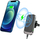Mbajtëse magnetike makine Tech-Protect CW19 MagSafe, karikim wireless 15W, e zezë