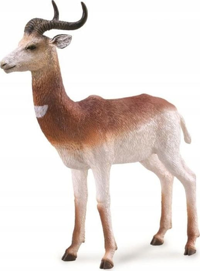 Figurë kafshe Collecta Dama Gazelle, lodër për koleksion, shumëngjyrëshe