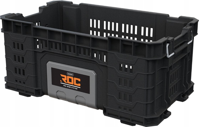 Shportë veglash Keter ROC Pro Gear, 34L, plastike, e zezë