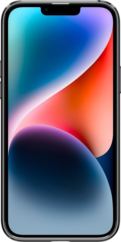 Kapak telefoni Spigen Optik Crystal për iPhone 14 Plus, transparent, gri krom